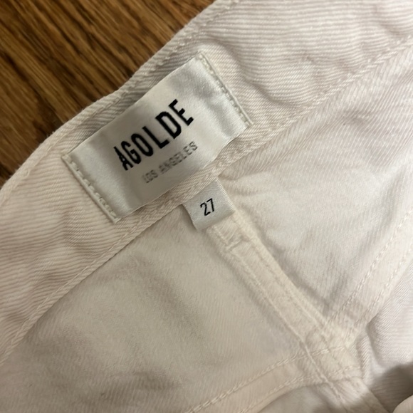 Ecru AGOLDE jeans - Picture 3 of 7